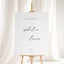 Aria Collection Gatorboard Wedding Welcome Sign