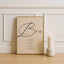 Aria Collection Poster Wedding Bar & Drinks Sign