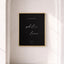 Aria Collection Poster Wedding Welcome Sign
