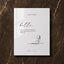 Aria Collection Acrylic Wedding Guestbook Sign