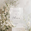Aria Collection Acrylic Wedding Welcome Sign
