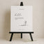 Aria Collection Gatorboard Wedding Guestbook Sign