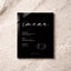Aria Collection Acrylic Wedding Menu Sign