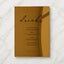 Aria Collection Gold Mirror Wedding Bar & Drinks Sign