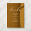 Aria Collection Gold Mirror Wedding Bar & Drinks Sign