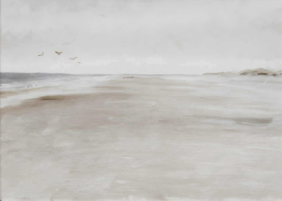 Coastal Haze, modern wall art print