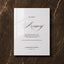 Florence Collection Acrylic Wedding In Loving Memory Sign