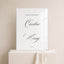Florence Collection Acrylic Wedding Welcome Sign