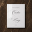 Florence Collection Acrylic Wedding Welcome Sign