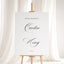 Florence Collection Gatorboard Wedding Welcome Sign