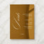 Florence Collection Gold Mirror Wedding Bar & Drinks Sign