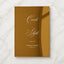 Florence Collection Gold Mirror Wedding Cards & Gifts Sign