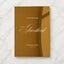 Florence Collection Gold Mirror Wedding Guestbook Sign