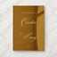 Florence Collection Gold Mirror Wedding Welcome Sign