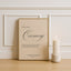 Florence Collection Poster Wedding Unplugged Ceremony Sign