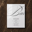 Florence Collection Acrylic Wedding Bar & Drinks Sign