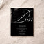 Florence Collection Acrylic Wedding Bar & Drinks Sign