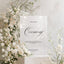 Florence Collection Acrylic Wedding Unplugged Ceremony Sign
