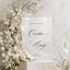 Florence Collection Acrylic Wedding Welcome Sign