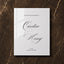 Florence Collection Acrylic Wedding Welcome Sign