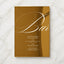 Florence Collection Gold Mirror Wedding Bar & Drinks Sign