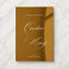 Florence Collection Gold Mirror Wedding Welcome Sign