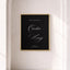 Florence Collection Poster Wedding Welcome Sign