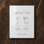 Florence Collection Acrylic Wedding Bar & Drinks Sign