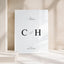 Florence Collection Acrylic Wedding Welcome Sign