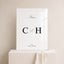Florence Collection Acrylic Wedding Welcome Sign
