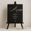 Florence Collection Gatorboard Wedding Menu Sign