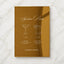 Florence Collection Gold Mirror Wedding Bar & Drinks Sign