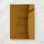 Florence Collection Gold Mirror Wedding Unplugged Ceremony Sign
