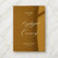 Florence Collection Gold Mirror Wedding Unplugged Ceremony Sign