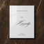 Florence Collection Acrylic Wedding Welcome Sign