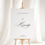 Florence Collection Gatorboard Wedding Welcome Sign