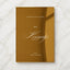 Florence Collection Gold Mirror Wedding Welcome Sign