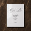 Florence Collection Acrylic Wedding Bar & Drinks Sign