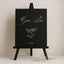 Florence Collection Gatorboard Wedding Bar & Drinks Sign