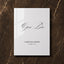 Florence Collection Acrylic Wedding Bar & Drinks Sign