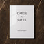 Moda Collection Acrylic Wedding Cards & Gifts Sign