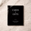 Moda Collection Acrylic Wedding Cards & Gifts Sign