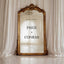 Moda Collection Decal Wedding Welcome Sign