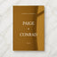 Moda Collection Gold Mirror Wedding Welcome Sign