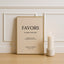 Moda Collection Poster Wedding Party Favors Sign