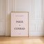 Moda Collection Poster Wedding Welcome Sign