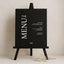 Moda Collection Gatorboard Wedding Menu Sign