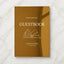 Moda Collection Gold Mirror Wedding Guestbook Sign
