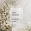 Moda Collection Acrylic Wedding Welcome Sign