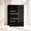 Moda Collection Acrylic Wedding Welcome Sign